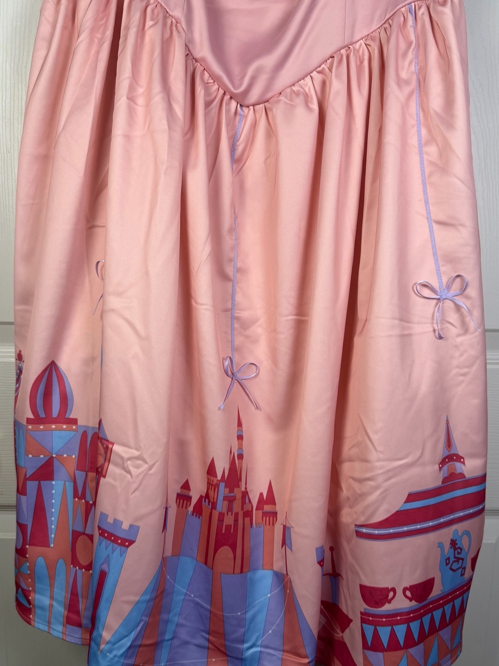 Disney Dress Shop Her Universe Fantasyland Castle Dress Pink 3X Plus - Picture 2 of 14
